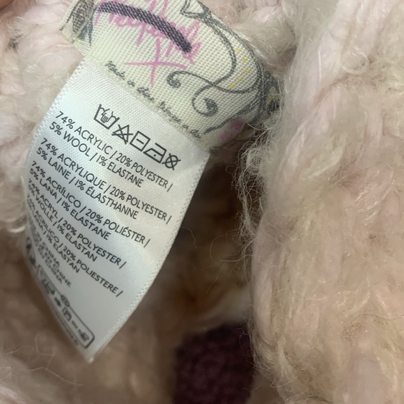 Free people, Swiss Miss knit trapper hat in color, ballet main image 6